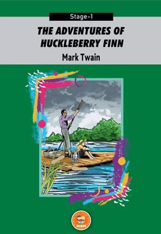 The Adventures of Huckleberry Finn - Mark Twain (Stage-1) | Biom Yayınları (Ciltsiz)  - Resim 1
