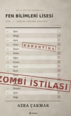Zombi İstilası - Azra Çakmak kitap kapağı