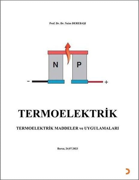 Termoelektrik - Termoelektrik Maddeler ve Uygulamaları | Cinius (İnce Kapak)  - Resim 1