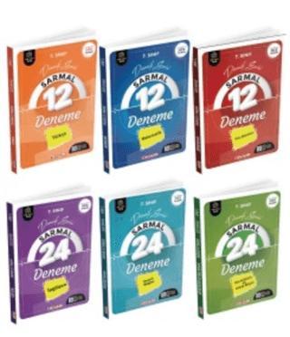 7. Sınıf Türkçe + Matematik + Fen Bilimleri + İngilizce + Din Kültürü Ve Ahlak Bilgisi + Sosyal Bilgiler Sarmal Deneme Seti | Dinamo Yayınları (Ciltsiz)  - Resim 1