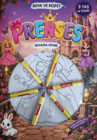 Prenses Boyama Kitabı | 0-6 Yaş Yayınları (Ciltsiz)  - Resim 1