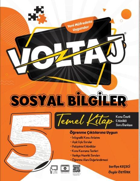 5.Sınıf Sosyal Bilgiler Voltaj Tk Temel Kitap | Berkay Yayıncılık (İnce Kapak)  - Resim 1