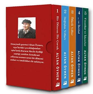 Altan Öymen Anılı Kitaplar Dizisi 5 Kitap Takım | Doğan Kitap (Ciltsiz)  - Resim 1